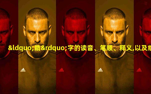 “睛”字的读音、笔顺、释义,以及组词、造句的技巧