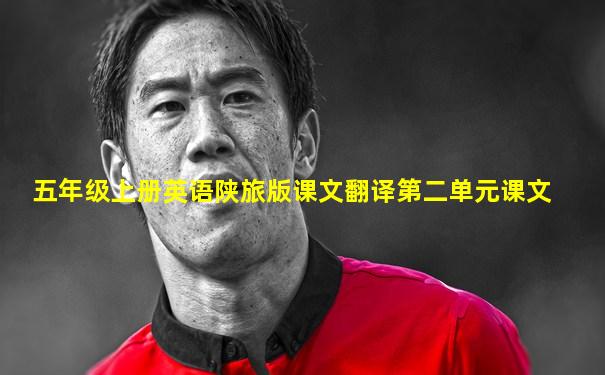 五年级上册英语陕旅版课文翻译第二单元课文